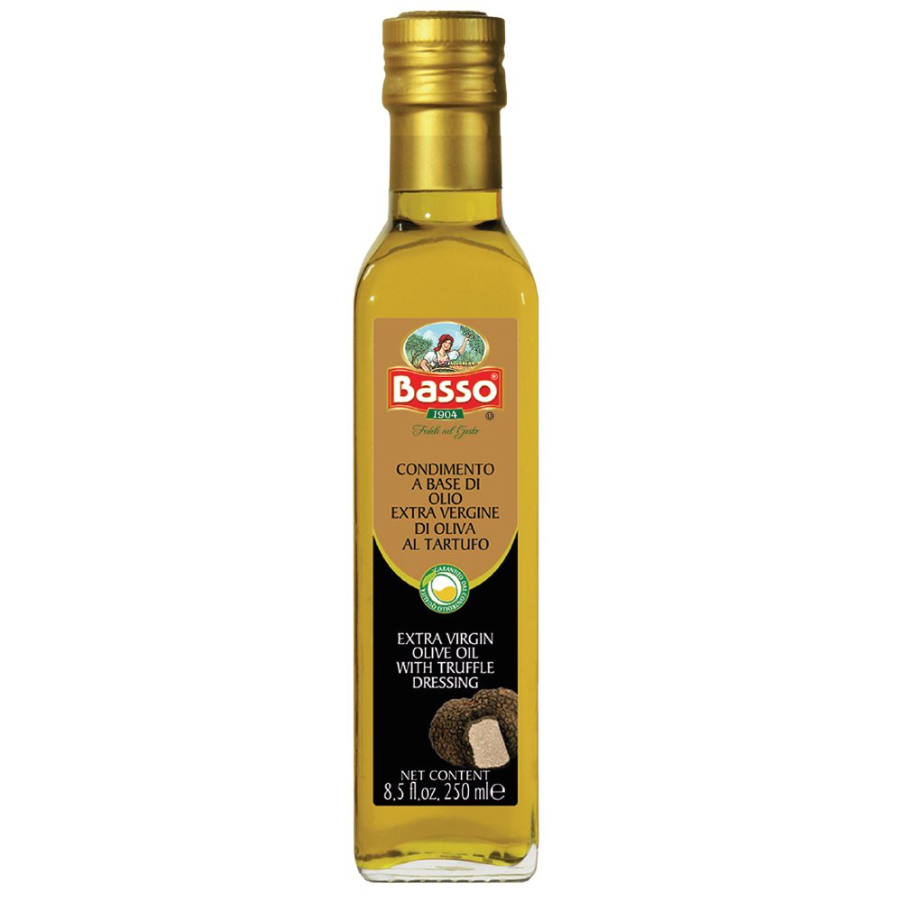 Basso Aceite Extra Virgen de Oliva a las Trufas 250ml